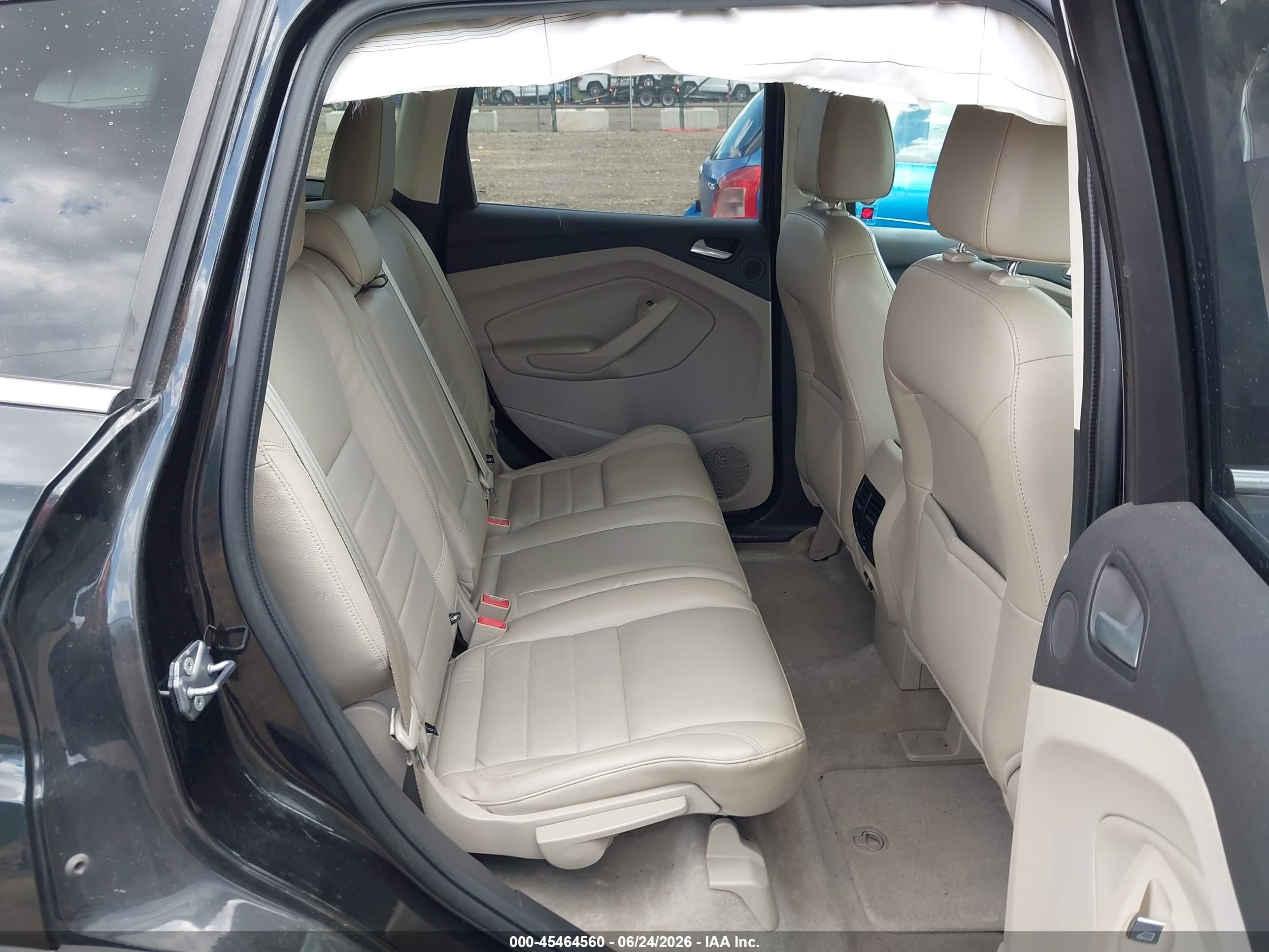 2013 Ford Escape Sel Black vin: 1FMCU0HX3DUB57051