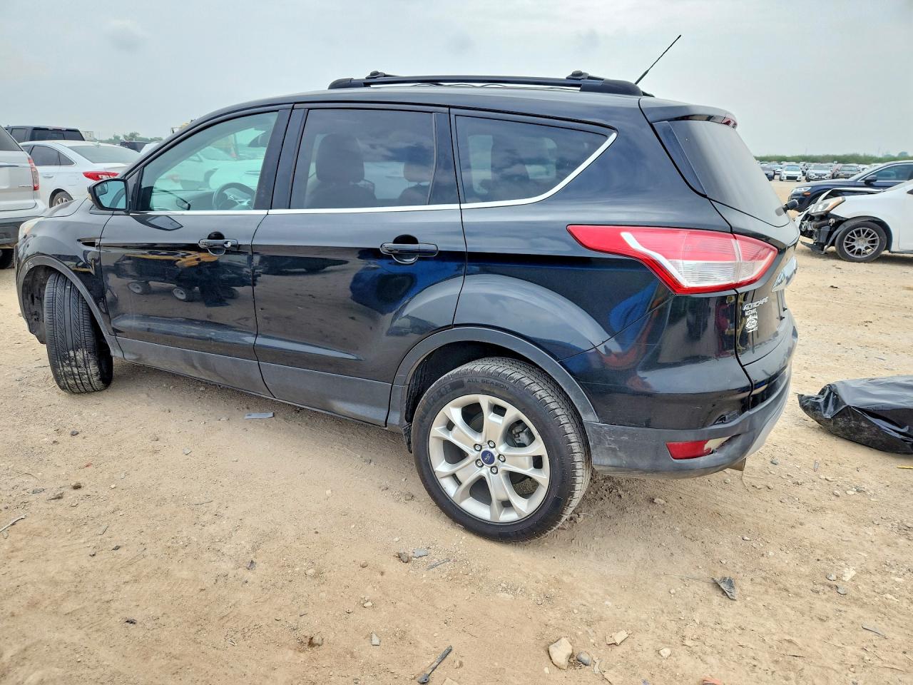 2013 Ford Escape Sel Black vin: 1FMCU0HX3DUC49325