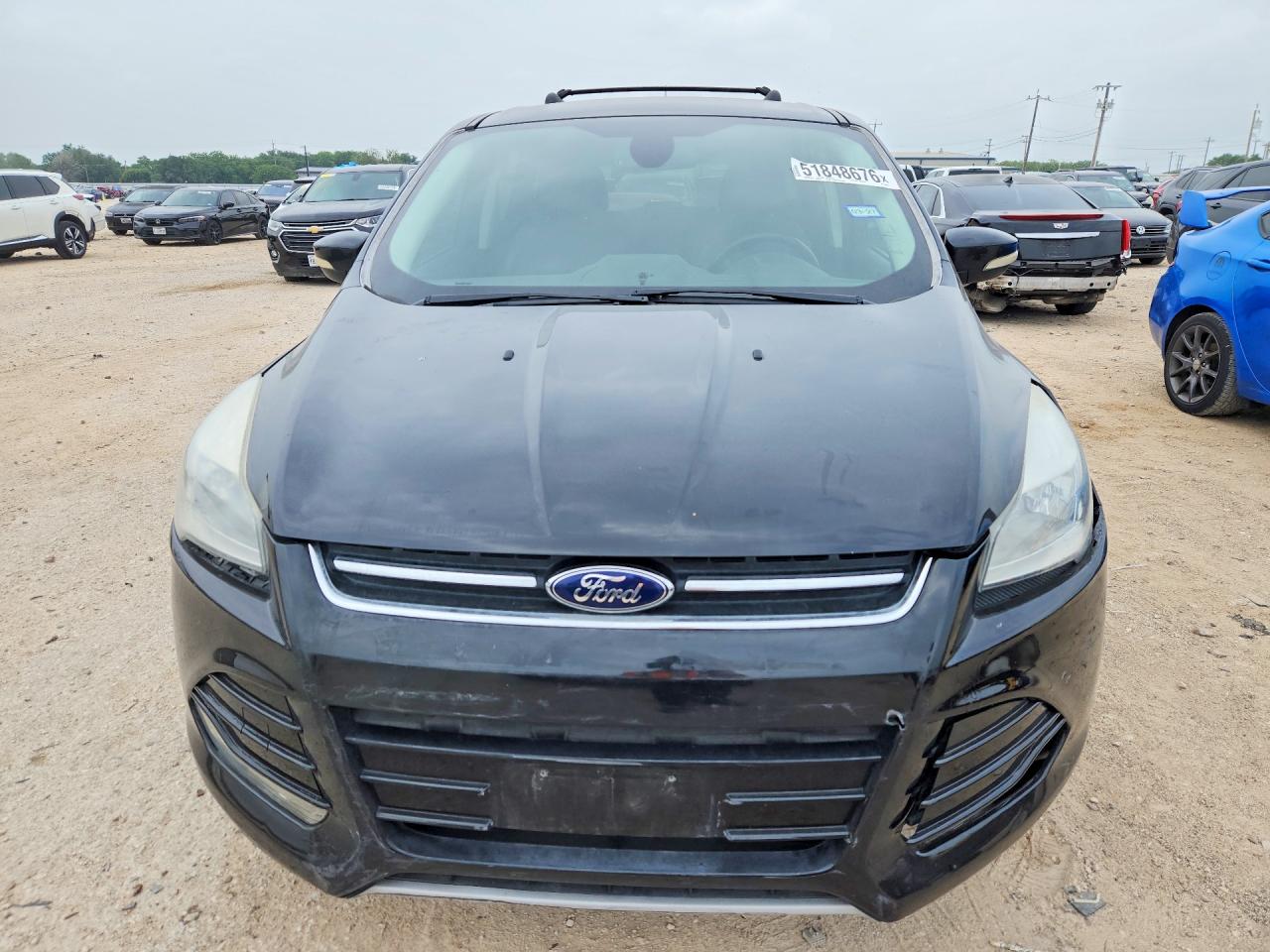 2013 Ford Escape Sel Black vin: 1FMCU0HX3DUC49325