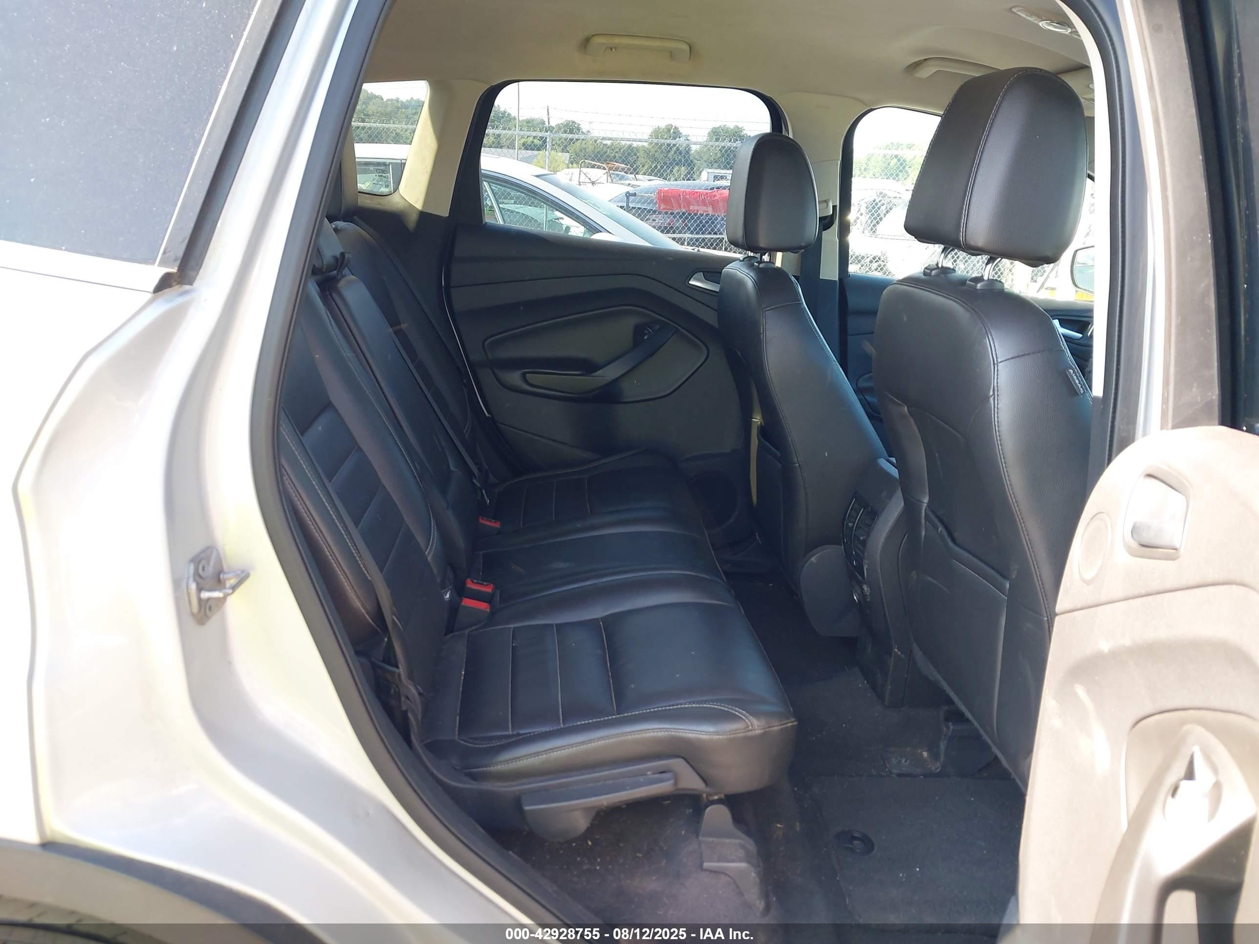 2013 Ford Escape Sel Silver vin: 1FMCU0HX4DUA57718