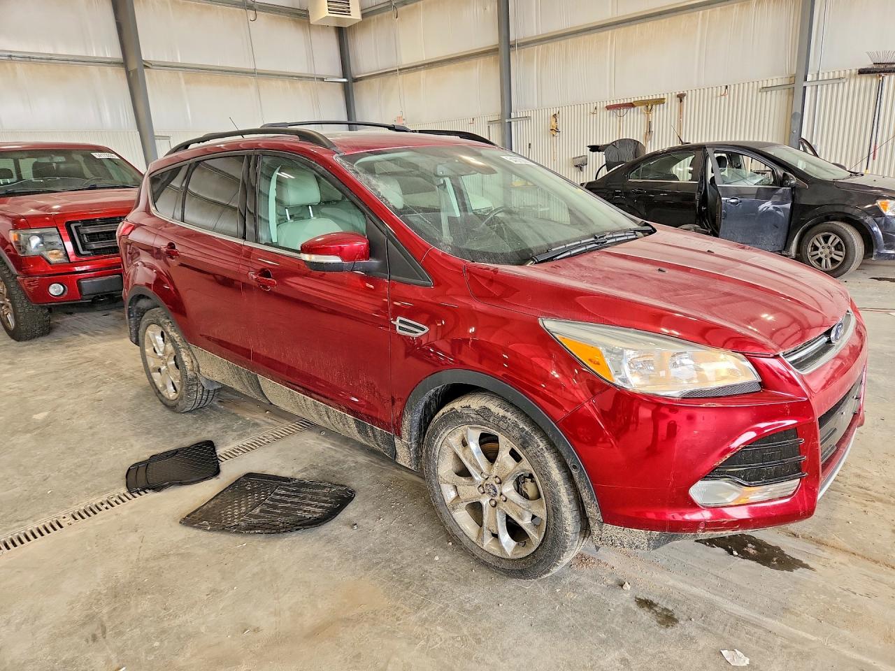 2013 Ford Escape Sel Maroon vin: 1FMCU0HX4DUA71926