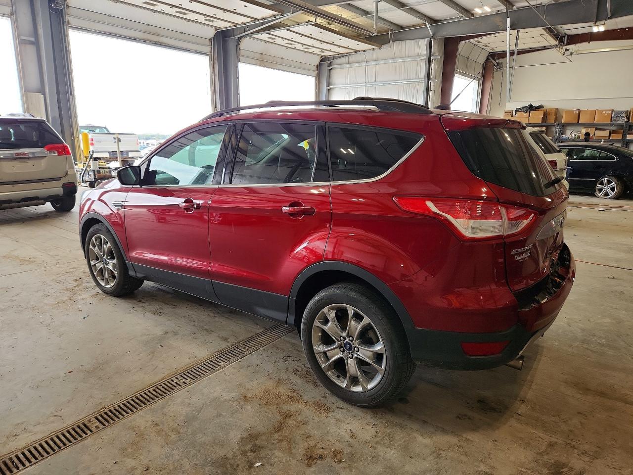 2013 Ford Escape Sel Maroon vin: 1FMCU0HX4DUA71926