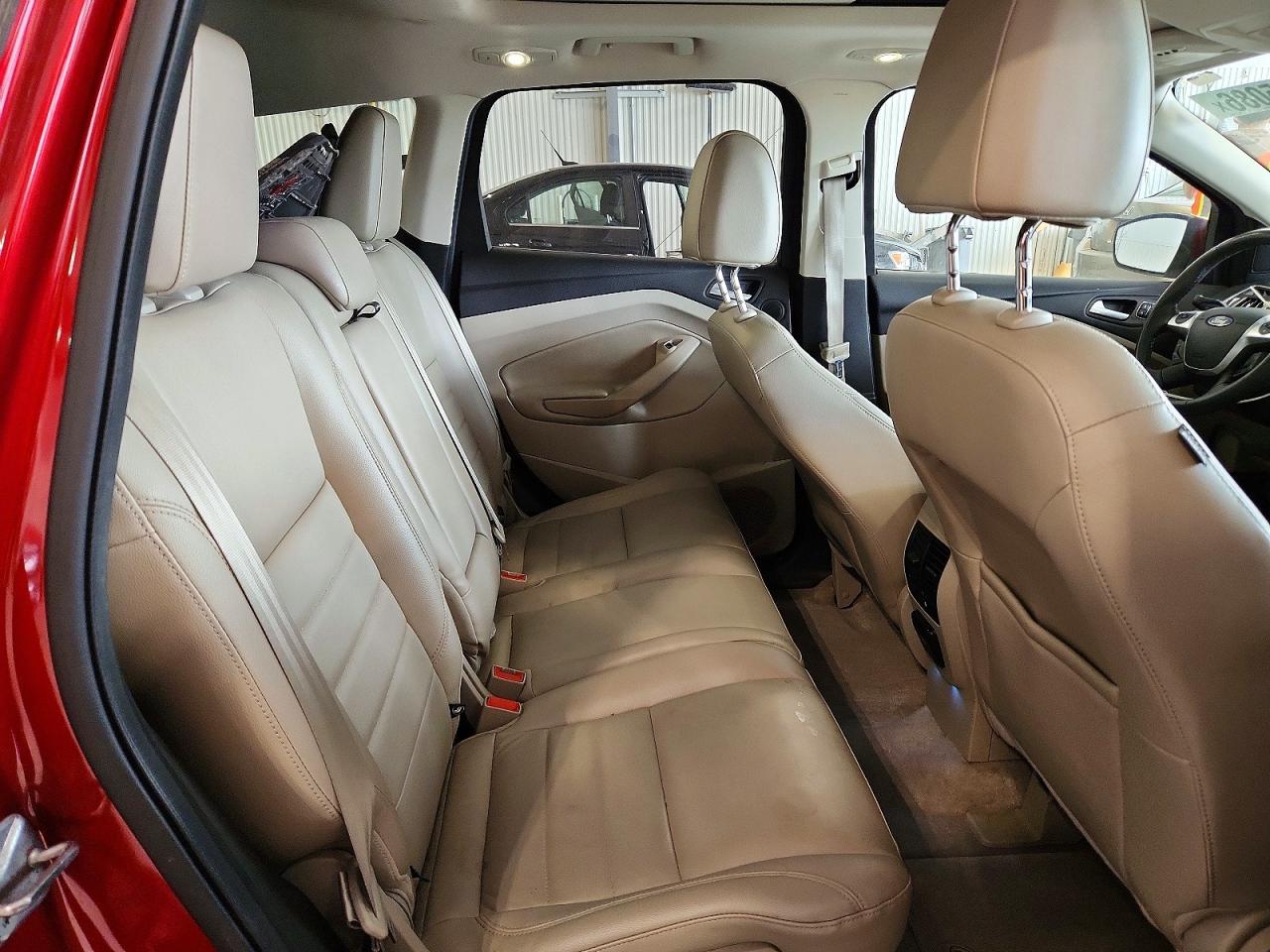 2013 Ford Escape Sel Maroon vin: 1FMCU0HX4DUA71926