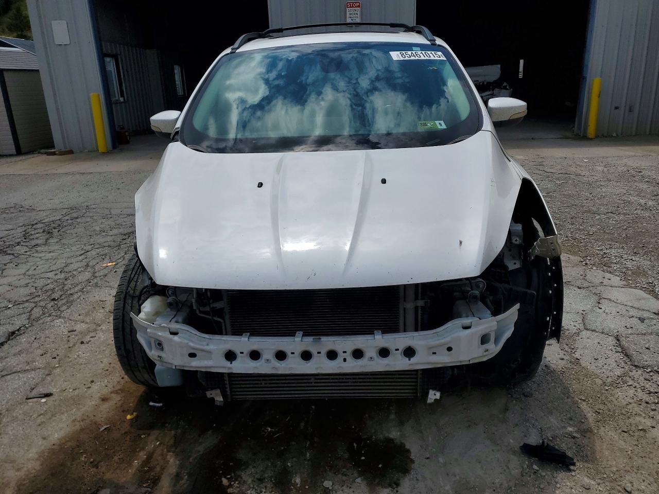 2013 Ford Escape Sel Белый vin: 1FMCU0HX4DUB37956