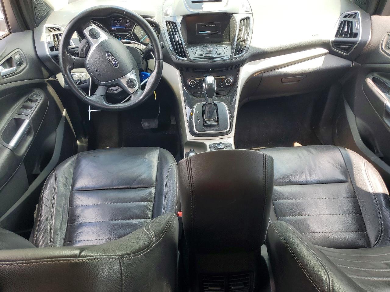 2013 Ford Escape Sel Белый vin: 1FMCU0HX4DUB37956