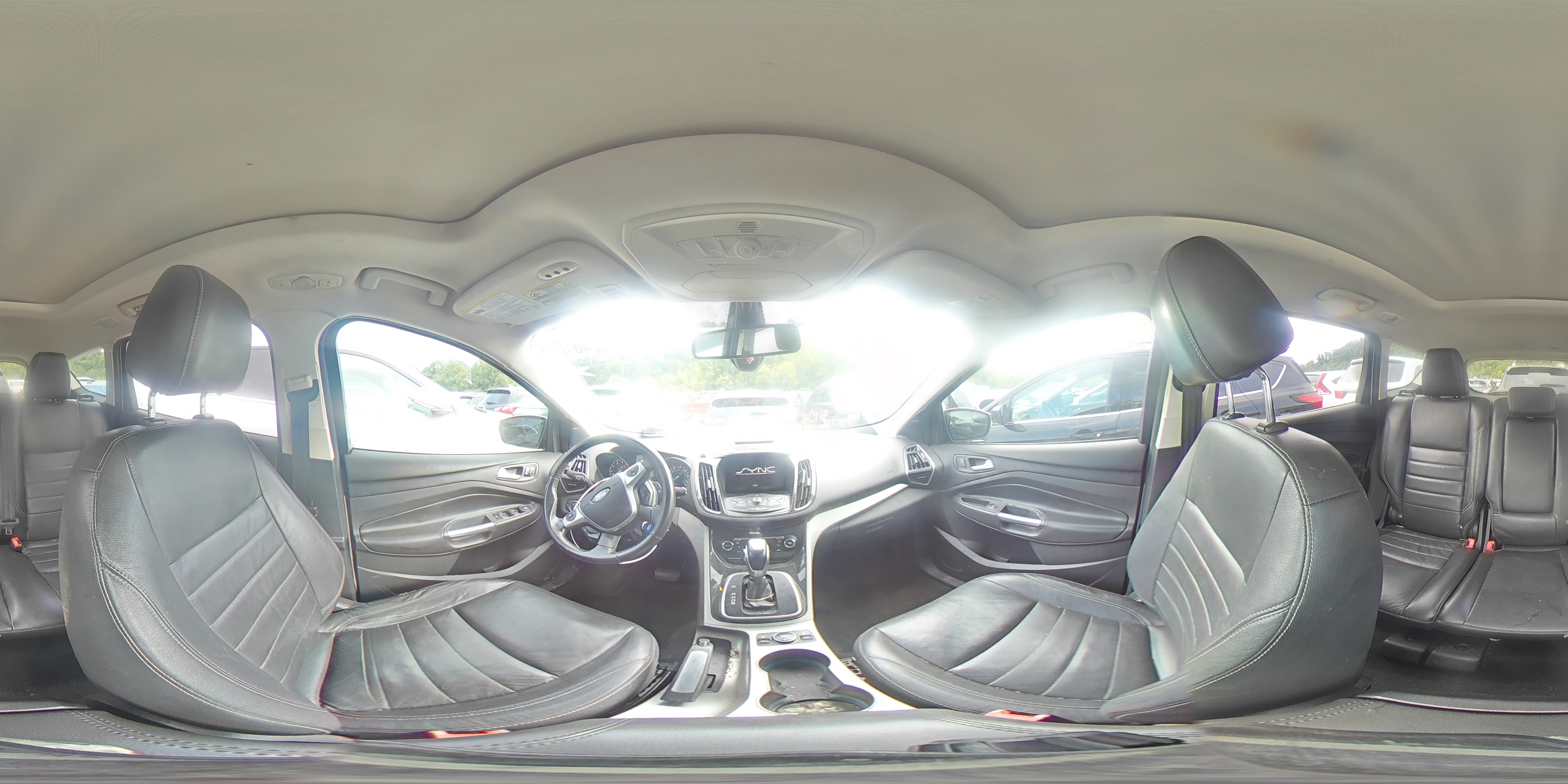 2013 Ford Escape Sel Белый vin: 1FMCU0HX4DUB37956