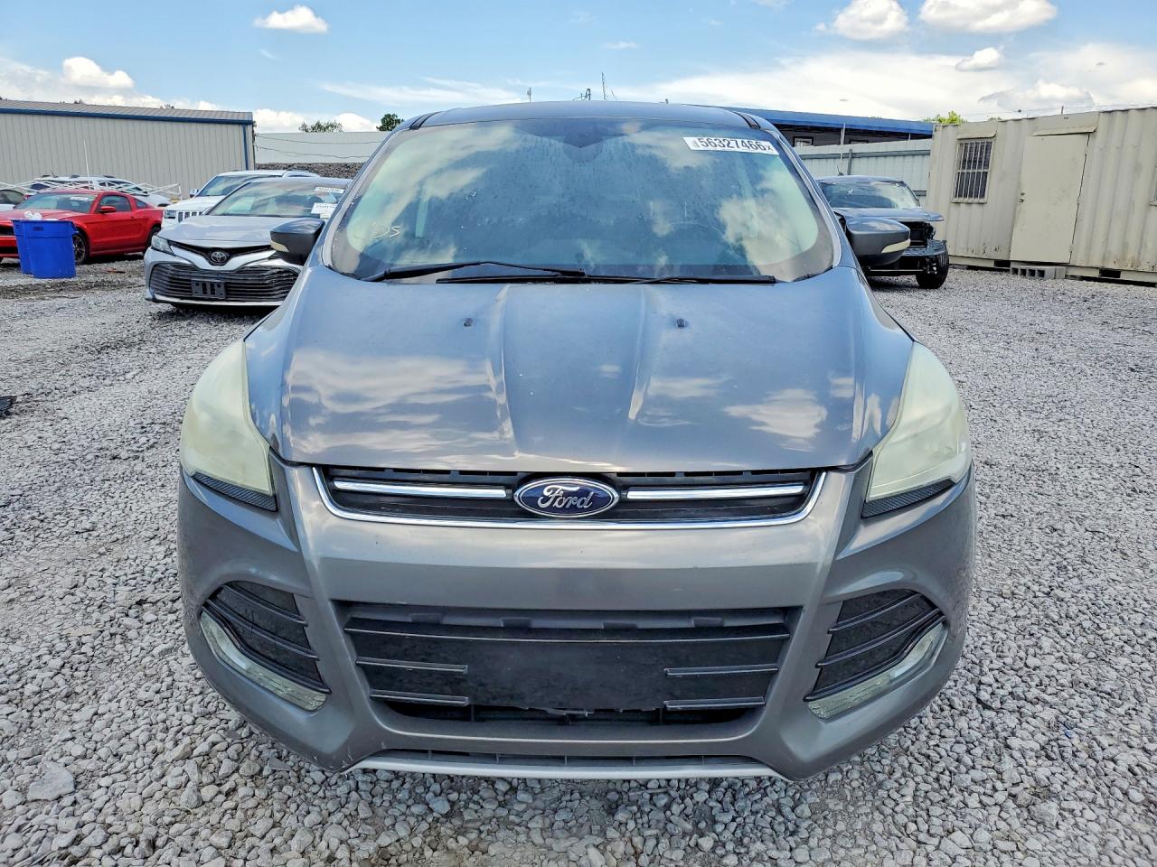 2013 Ford Escape Sel Gray vin: 1FMCU0HX4DUC25373
