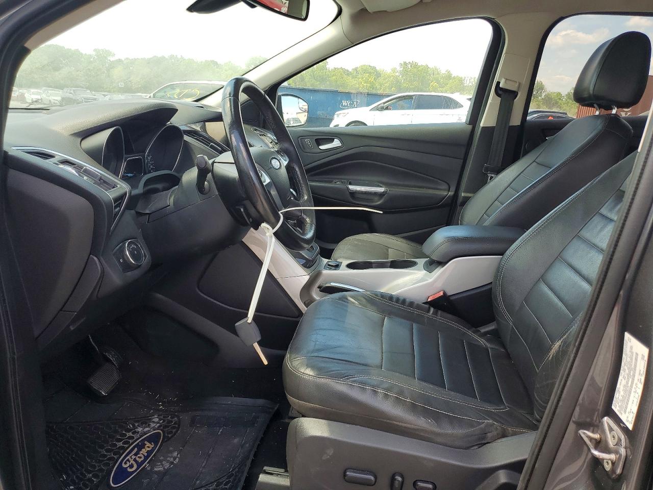 2013 Ford Escape Sel Gray vin: 1FMCU0HX4DUC25373
