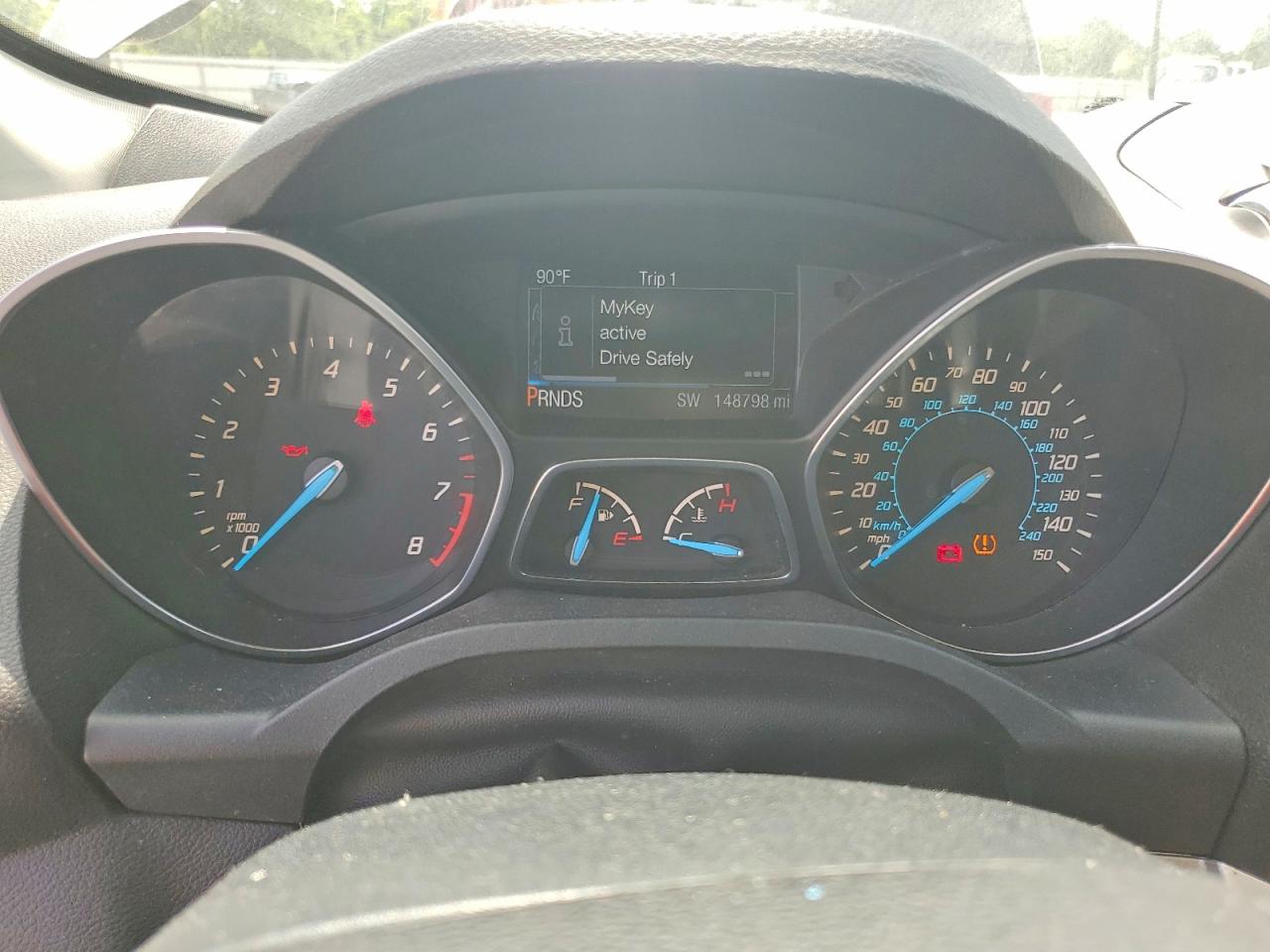 2013 Ford Escape Sel Gray vin: 1FMCU0HX4DUC25373