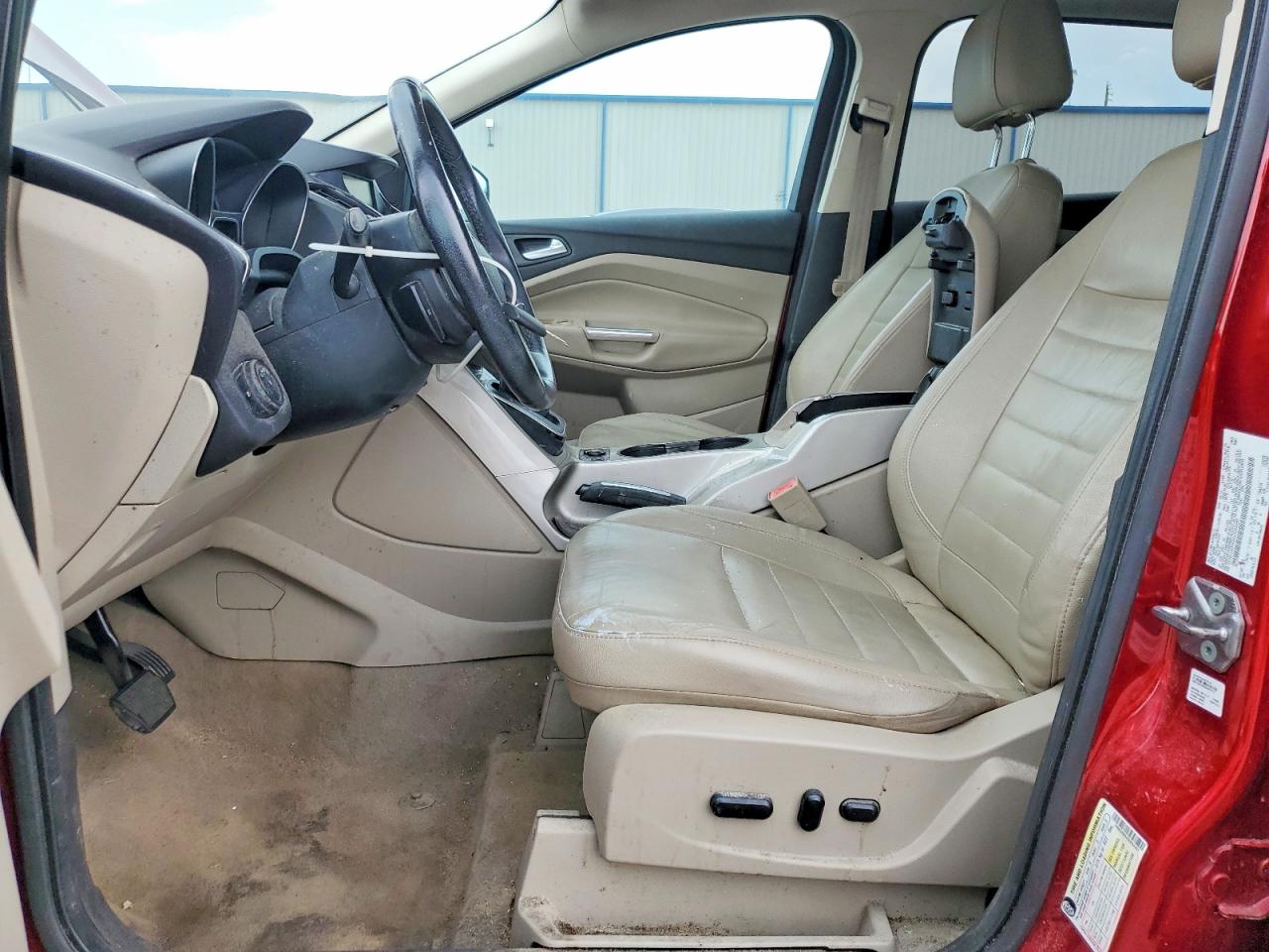 2013 Ford Escape Sel Burgundy vin: 1FMCU0HX4DUD64497