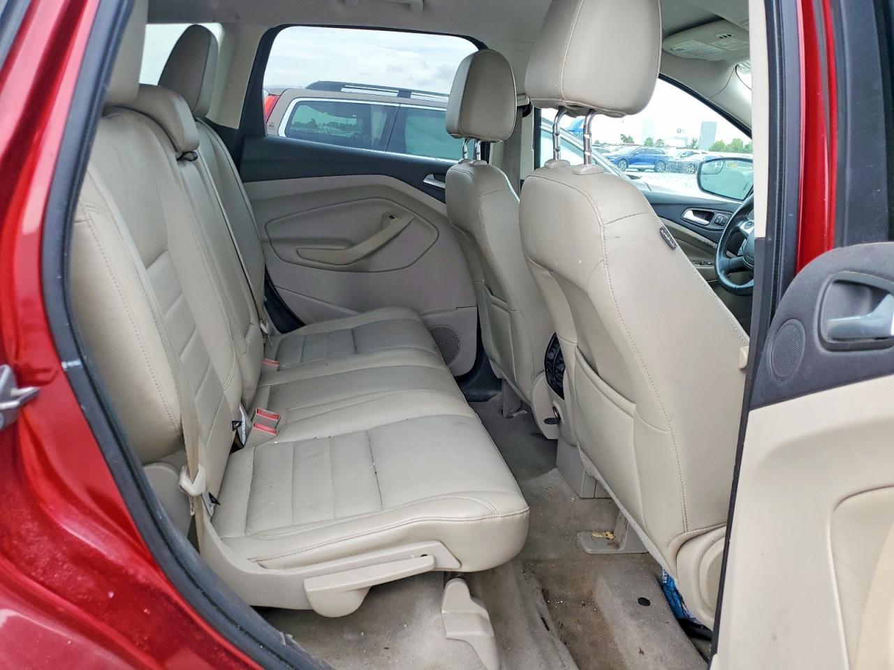 2013 Ford Escape Sel Burgundy vin: 1FMCU0HX4DUD64497