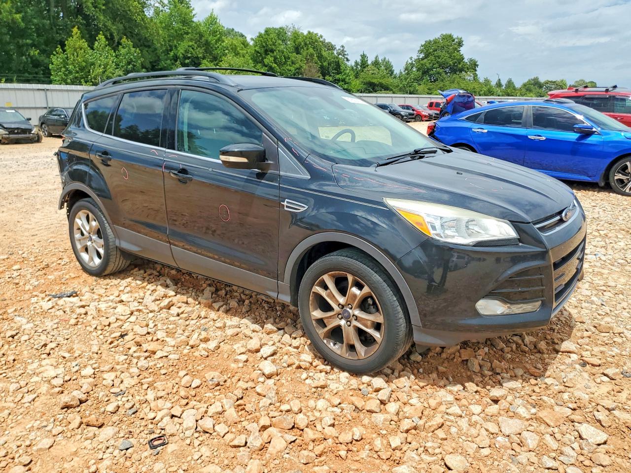 2013 Ford Escape Sel Black vin: 1FMCU0HX4DUD64810
