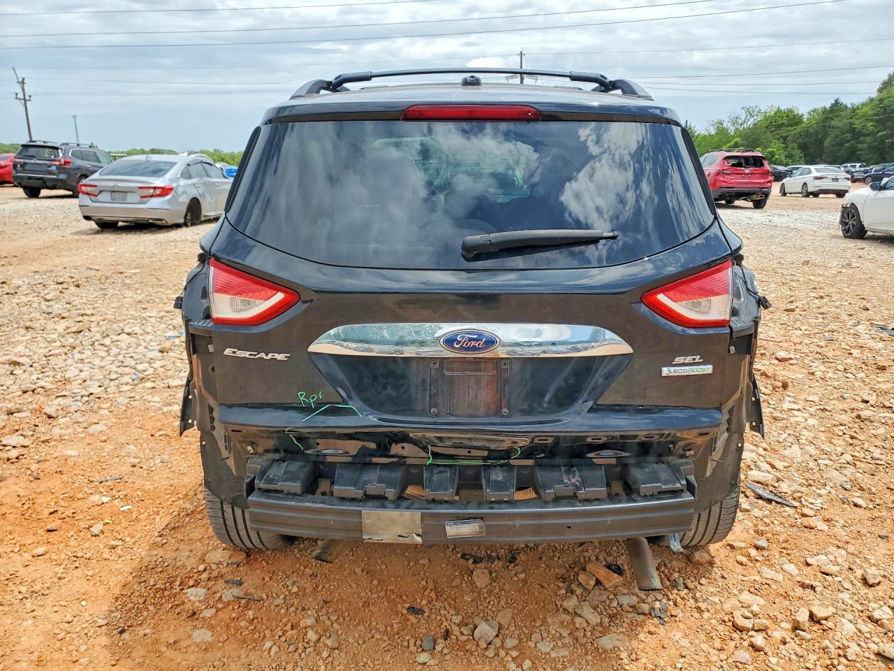 2013 Ford Escape Sel Black vin: 1FMCU0HX4DUD64810