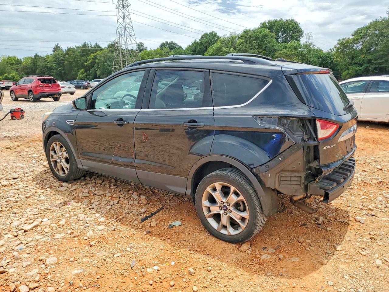 2013 Ford Escape Sel Black vin: 1FMCU0HX4DUD64810