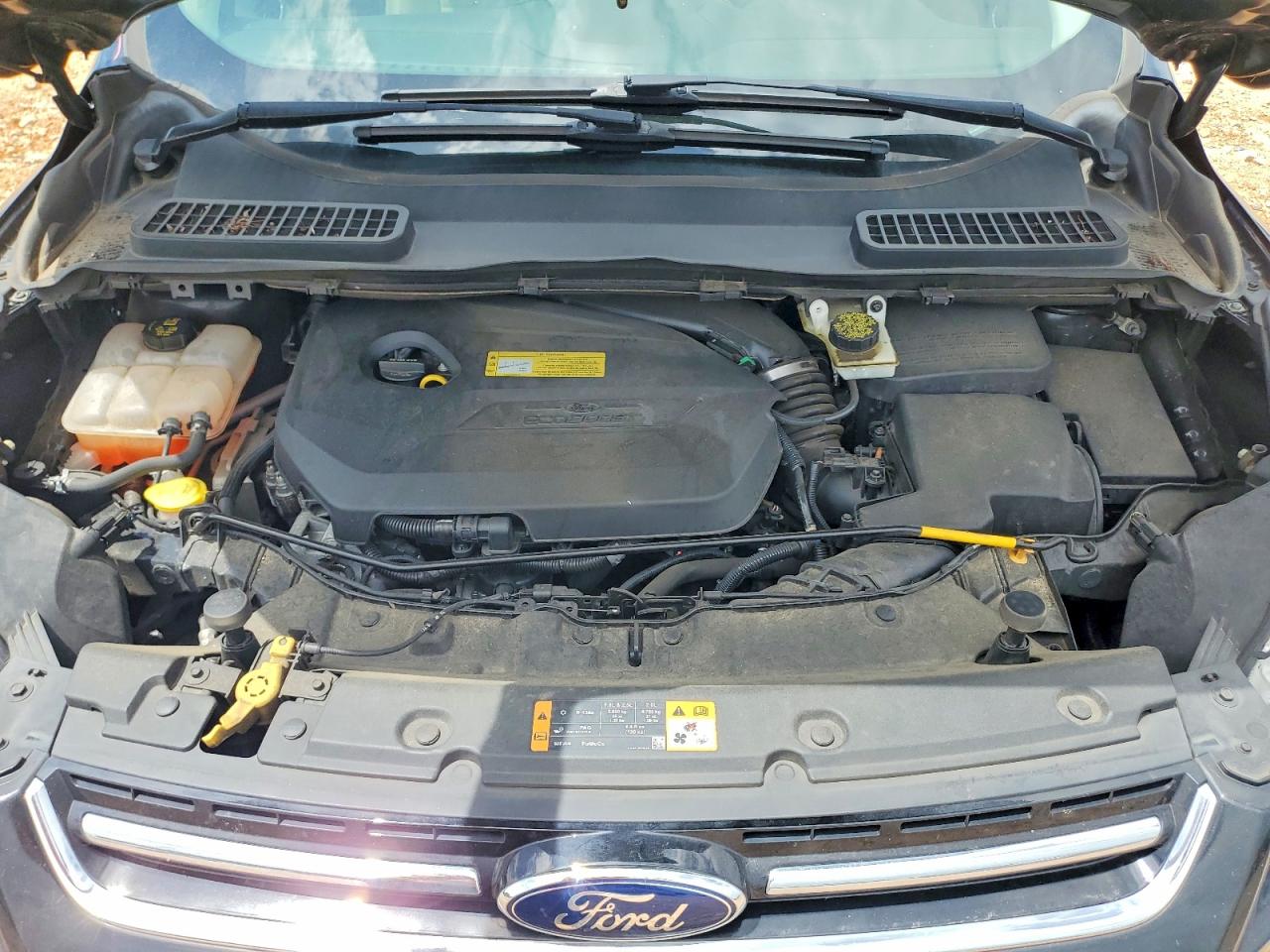 2013 Ford Escape Sel Black vin: 1FMCU0HX4DUD64810