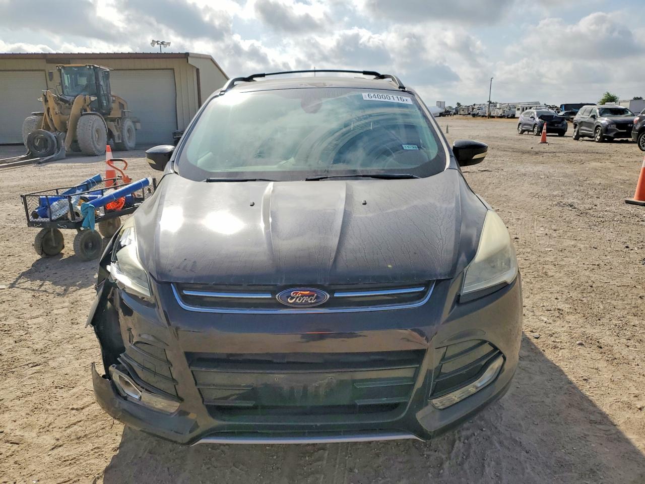 2013 Ford Escape Sel Black vin: 1FMCU0HX5DUD33324