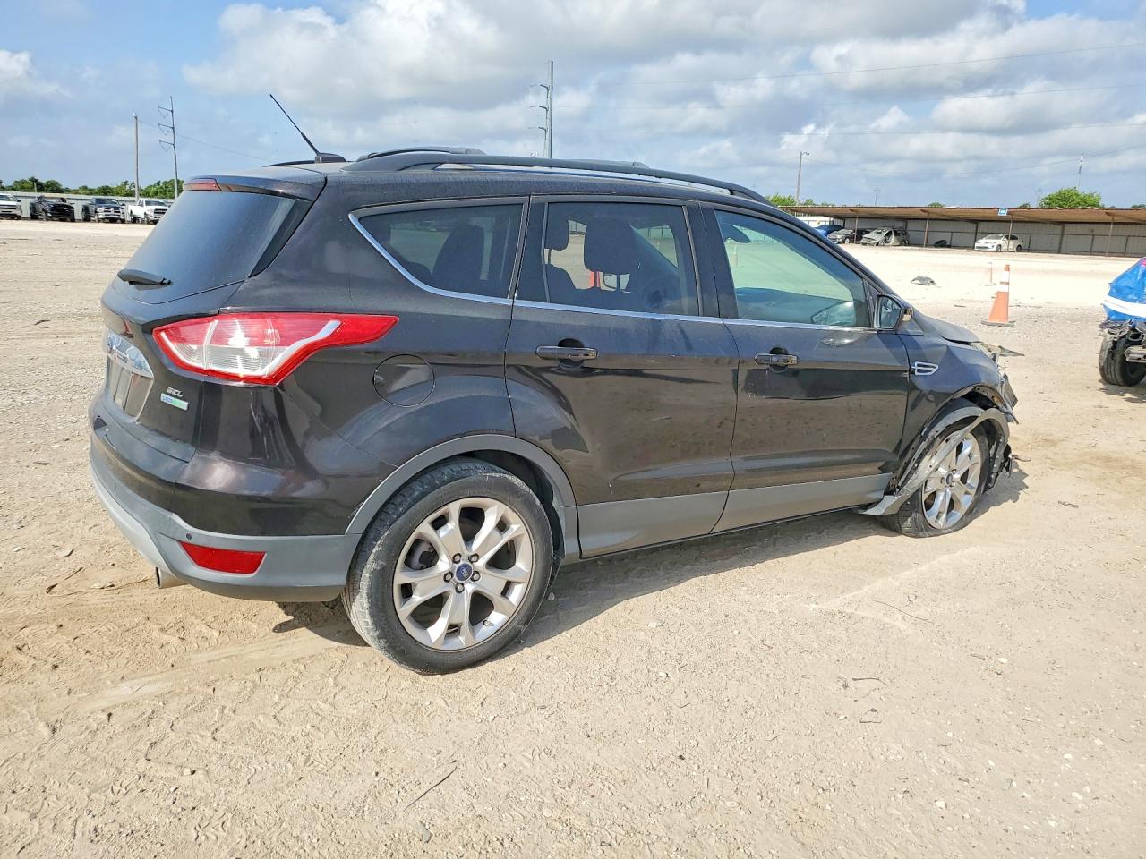 2013 Ford Escape Sel Black vin: 1FMCU0HX5DUD33324
