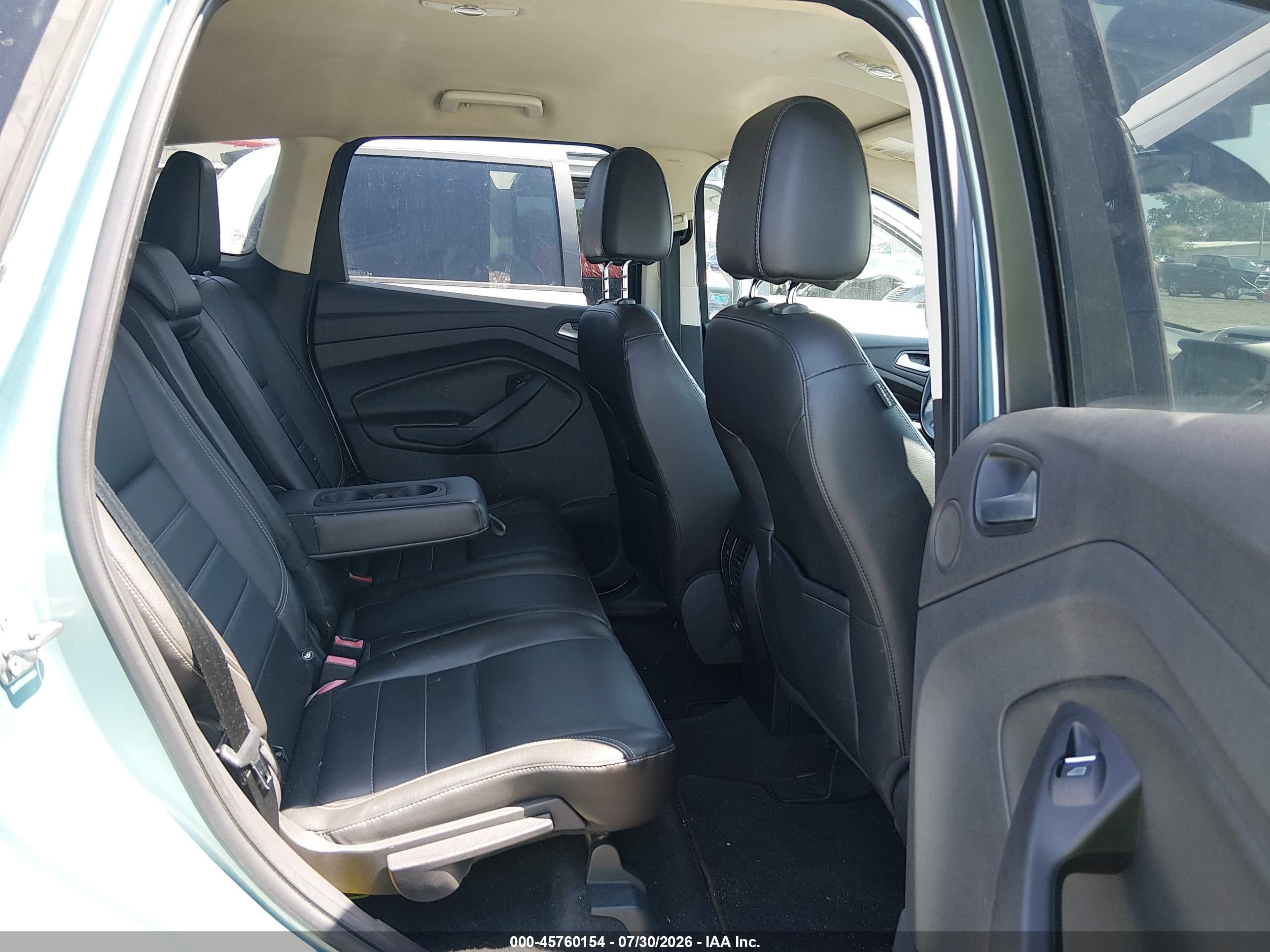 2013 Ford Escape Sel Light Blue vin: 1FMCU0HX5DUD34716