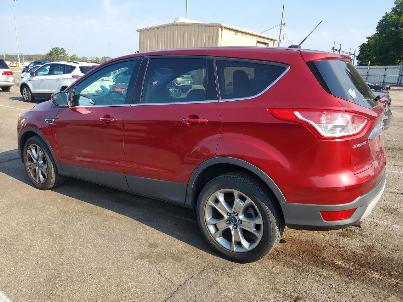 2013 Ford Escape Sel Красный vin: 1FMCU0HX6DUA61530