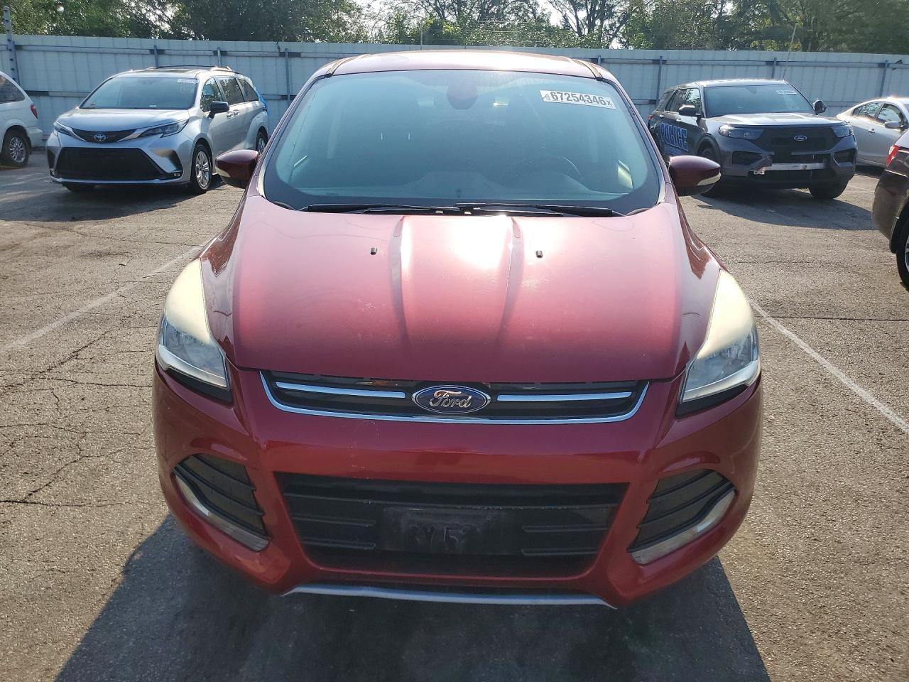 2013 Ford Escape Sel Красный vin: 1FMCU0HX6DUA61530