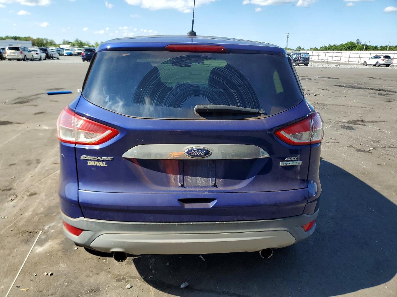 2013 Ford Escape Blue vin: 1FMCU0HX6DUA72771