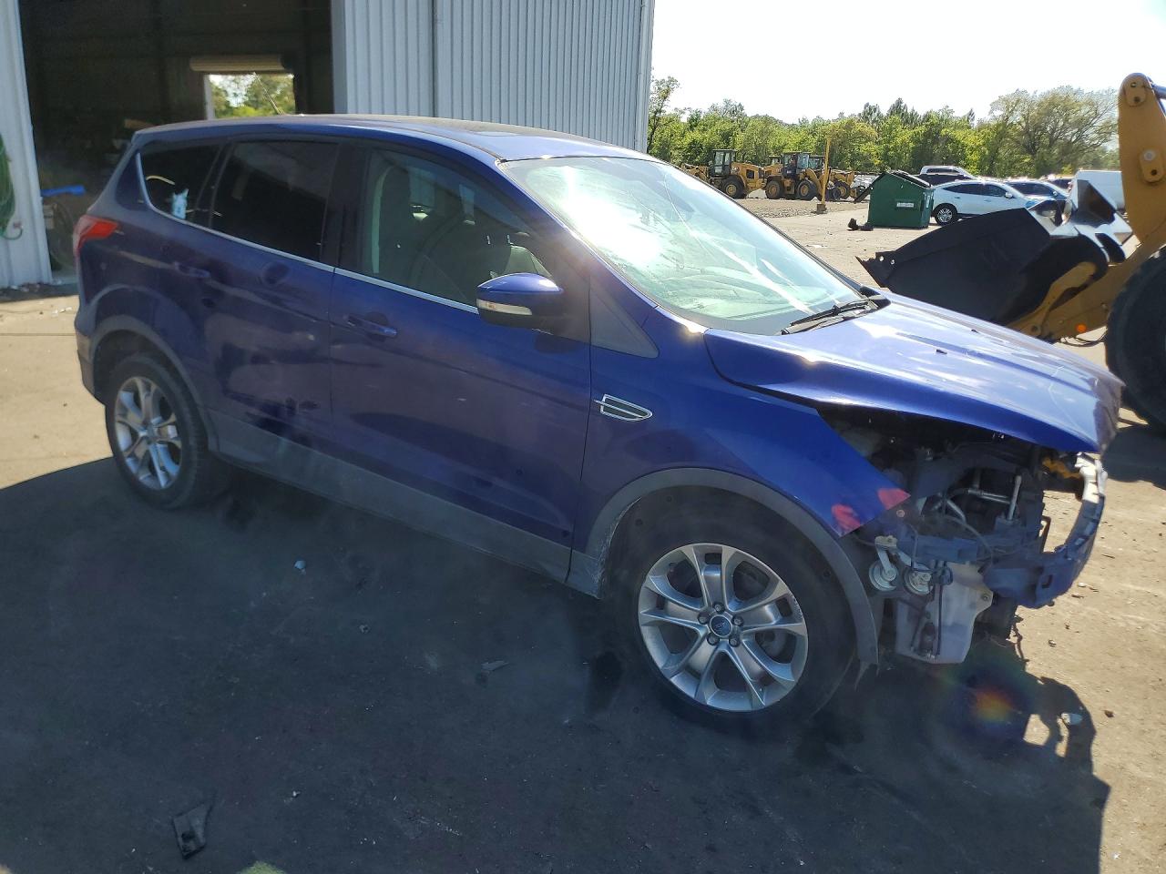 2013 Ford Escape Blue vin: 1FMCU0HX6DUA72771