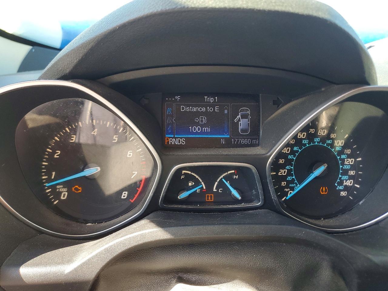 2013 Ford Escape Blue vin: 1FMCU0HX6DUA72771