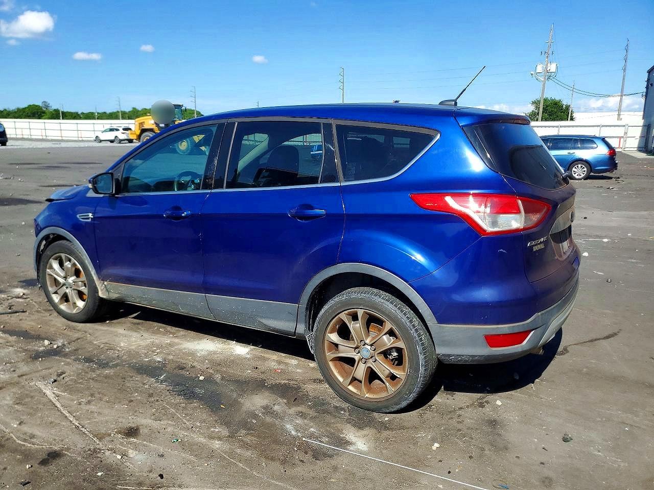 2013 Ford Escape Blue vin: 1FMCU0HX6DUA72771