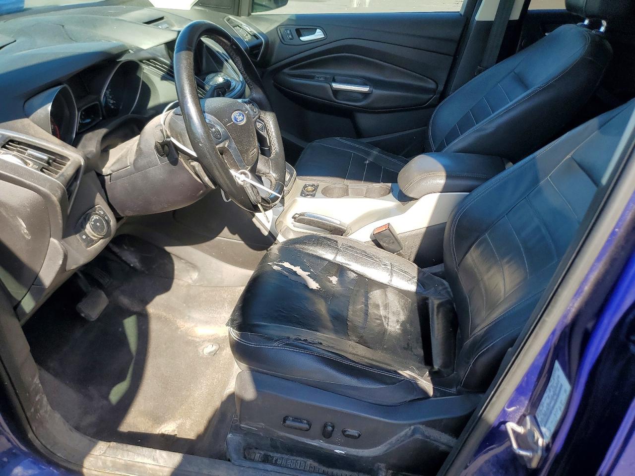 2013 Ford Escape Blue vin: 1FMCU0HX6DUA72771