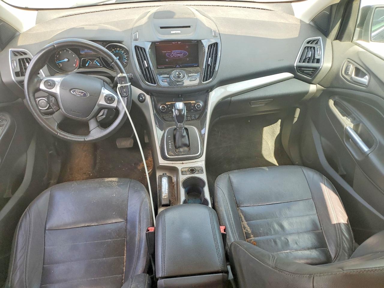 2013 Ford Escape Sel Charcoal vin: 1FMCU0HX6DUB12699