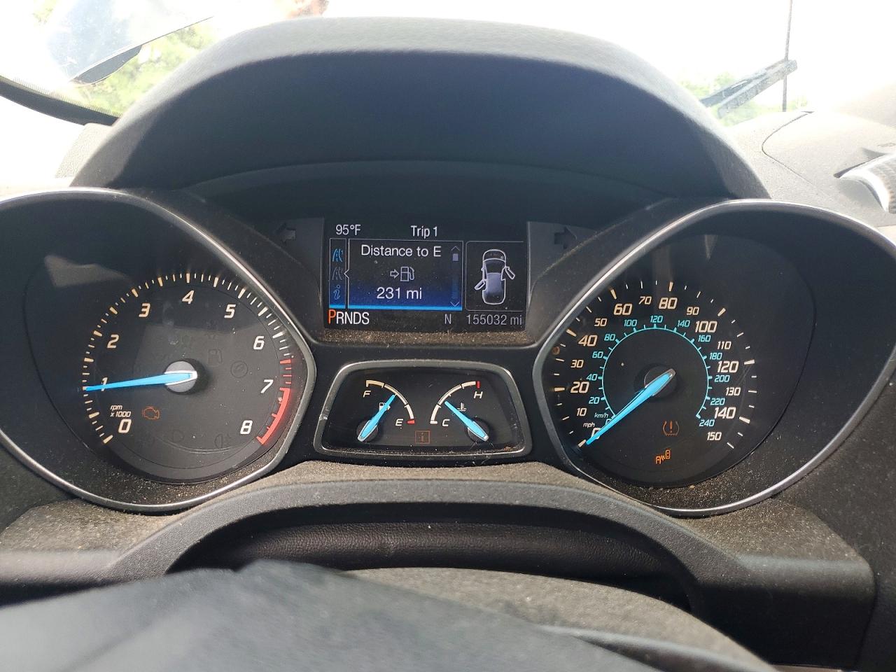 2013 Ford Escape Sel Charcoal vin: 1FMCU0HX6DUB12699