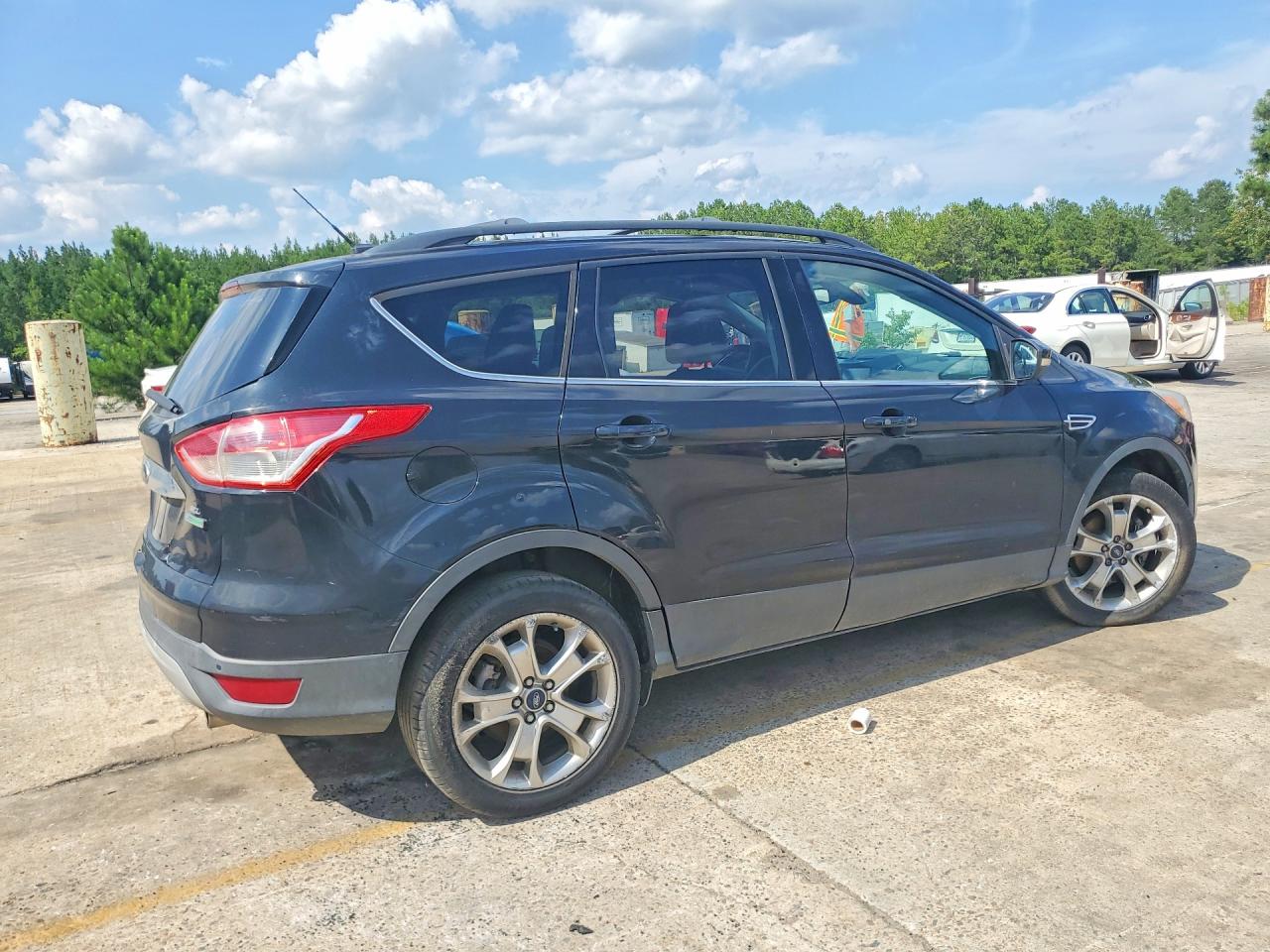 2013 Ford Escape Sel Charcoal vin: 1FMCU0HX6DUB12699