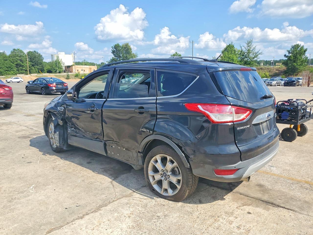 2013 Ford Escape Sel Charcoal vin: 1FMCU0HX6DUB12699