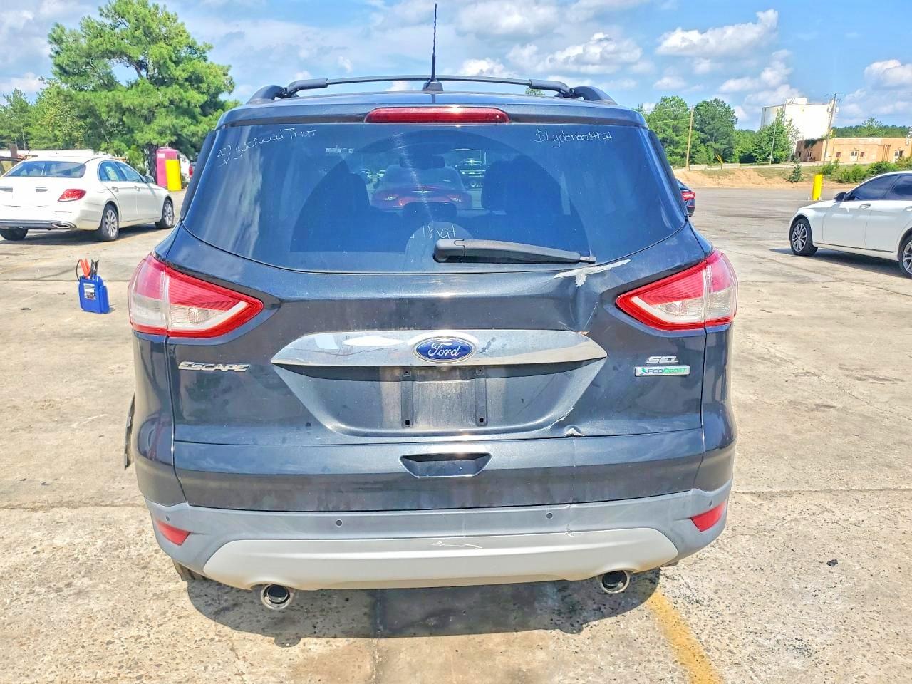 2013 Ford Escape Sel Charcoal vin: 1FMCU0HX6DUB12699