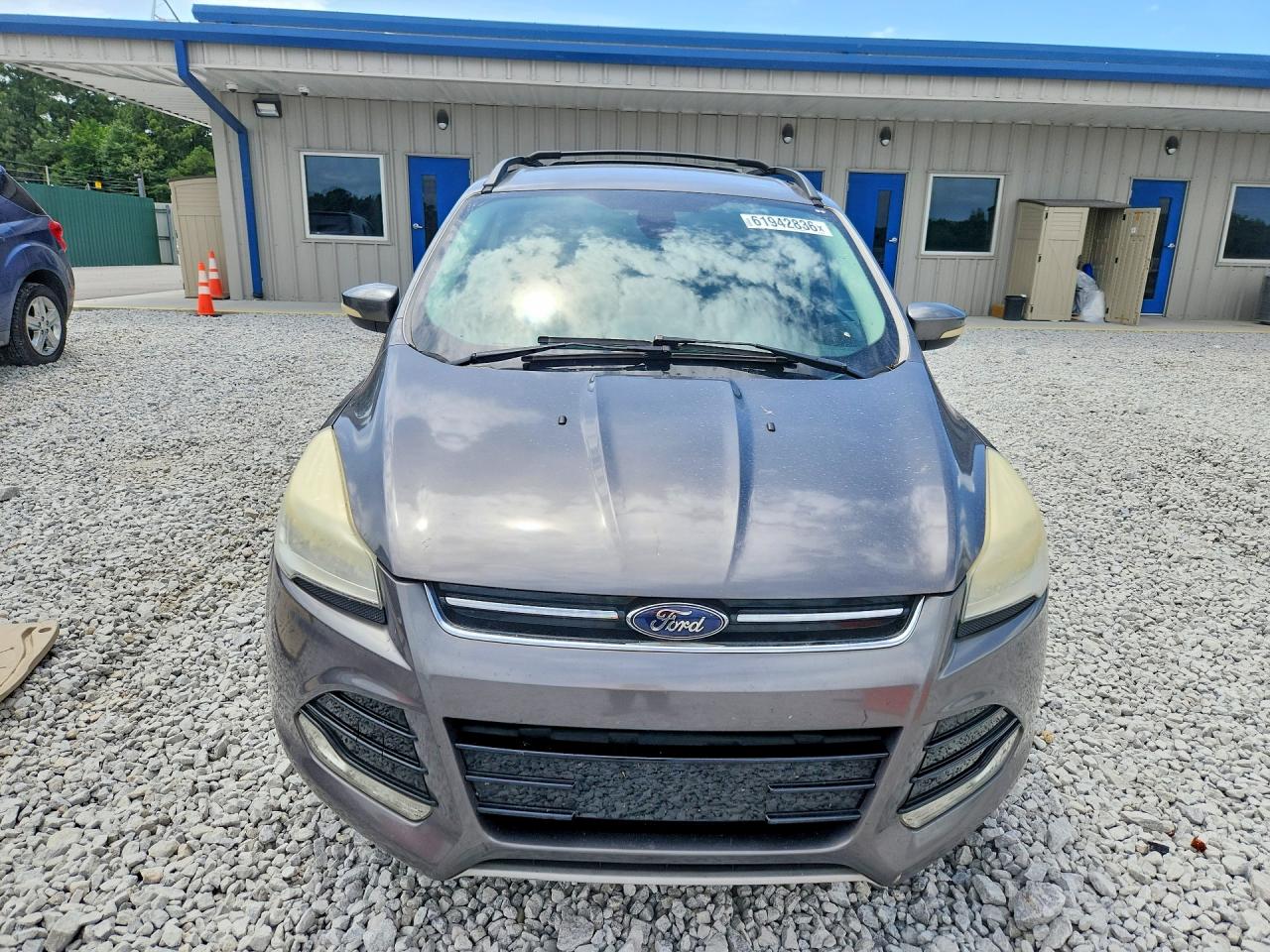 2013 Ford Escape Sel Gray vin: 1FMCU0HX6DUB16865