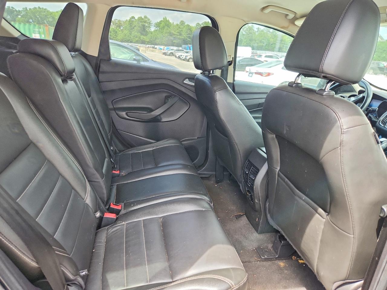 2013 Ford Escape Sel Gray vin: 1FMCU0HX6DUB16865