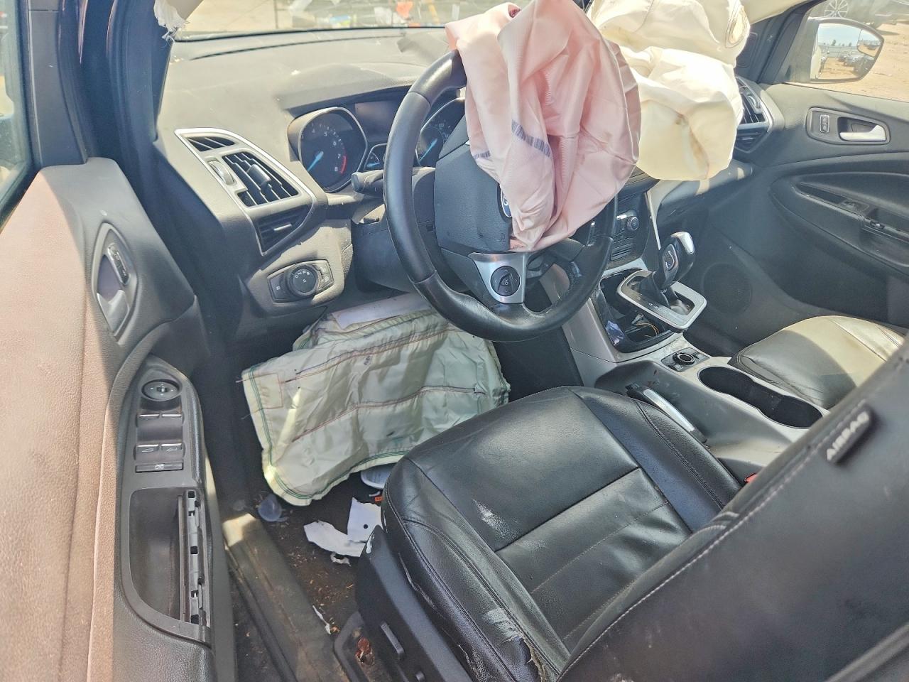 2013 Ford Escape Sel Brown vin: 1FMCU0HX6DUC43955