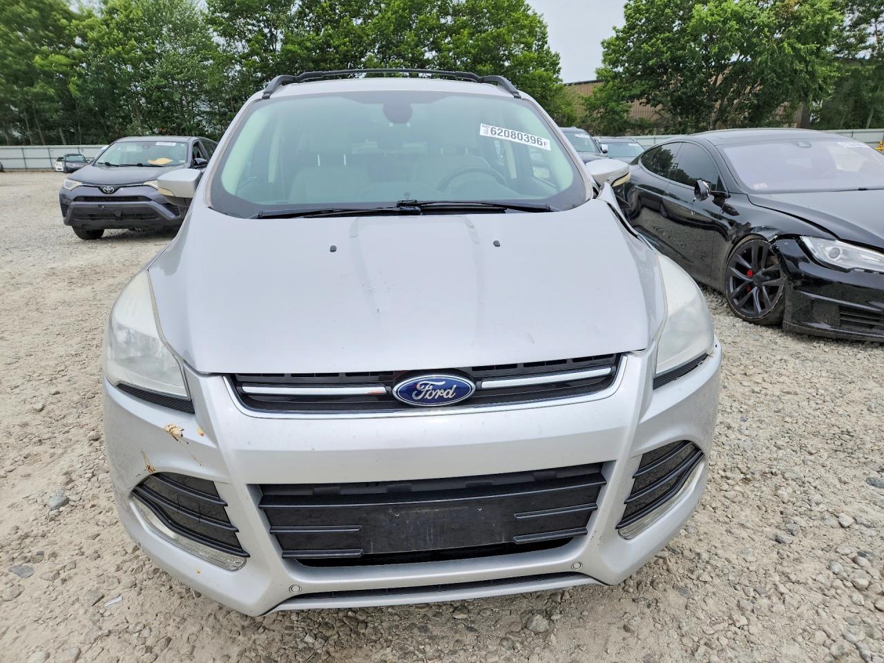 2013 Ford Escape Sel Silver vin: 1FMCU0HX6DUD35924