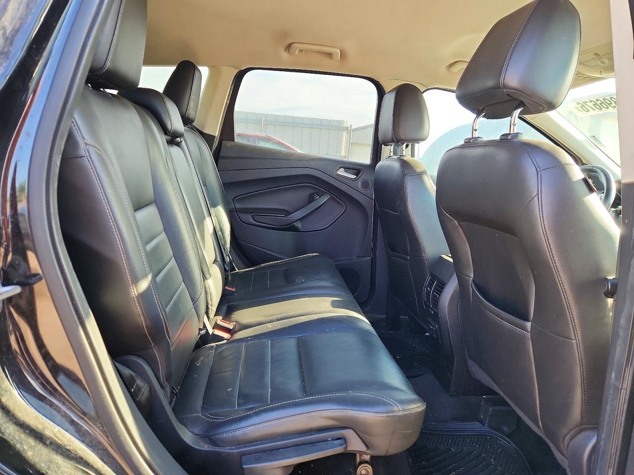 2013 Ford Escape Sel Black vin: 1FMCU0HX7DUD52568