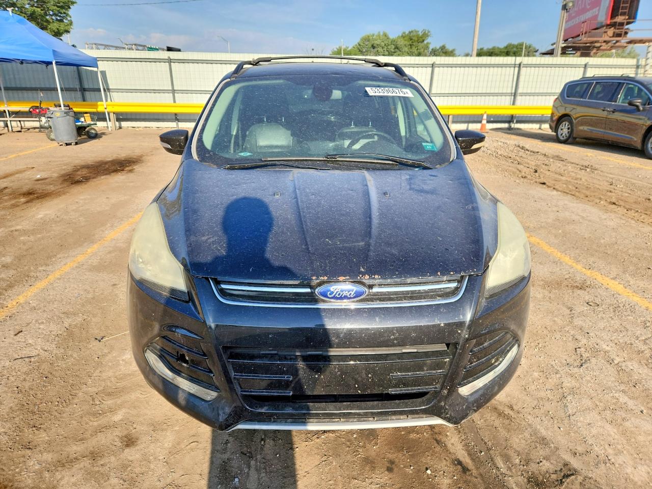 2013 Ford Escape Sel Black vin: 1FMCU0HX7DUD52568