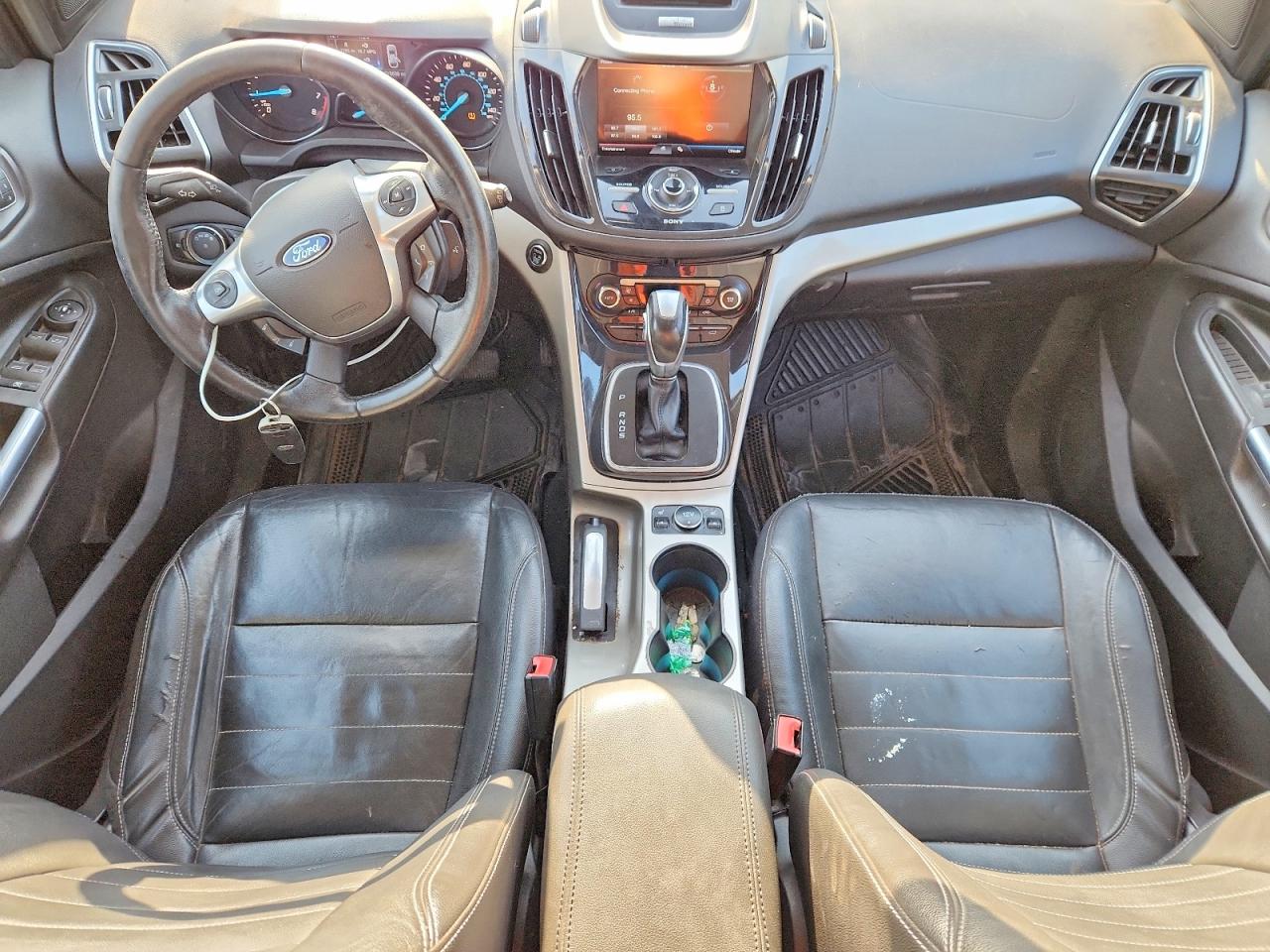 2013 Ford Escape Sel Black vin: 1FMCU0HX7DUD52568
