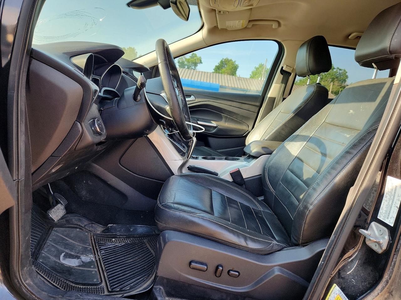 2013 Ford Escape Sel Black vin: 1FMCU0HX7DUD52568