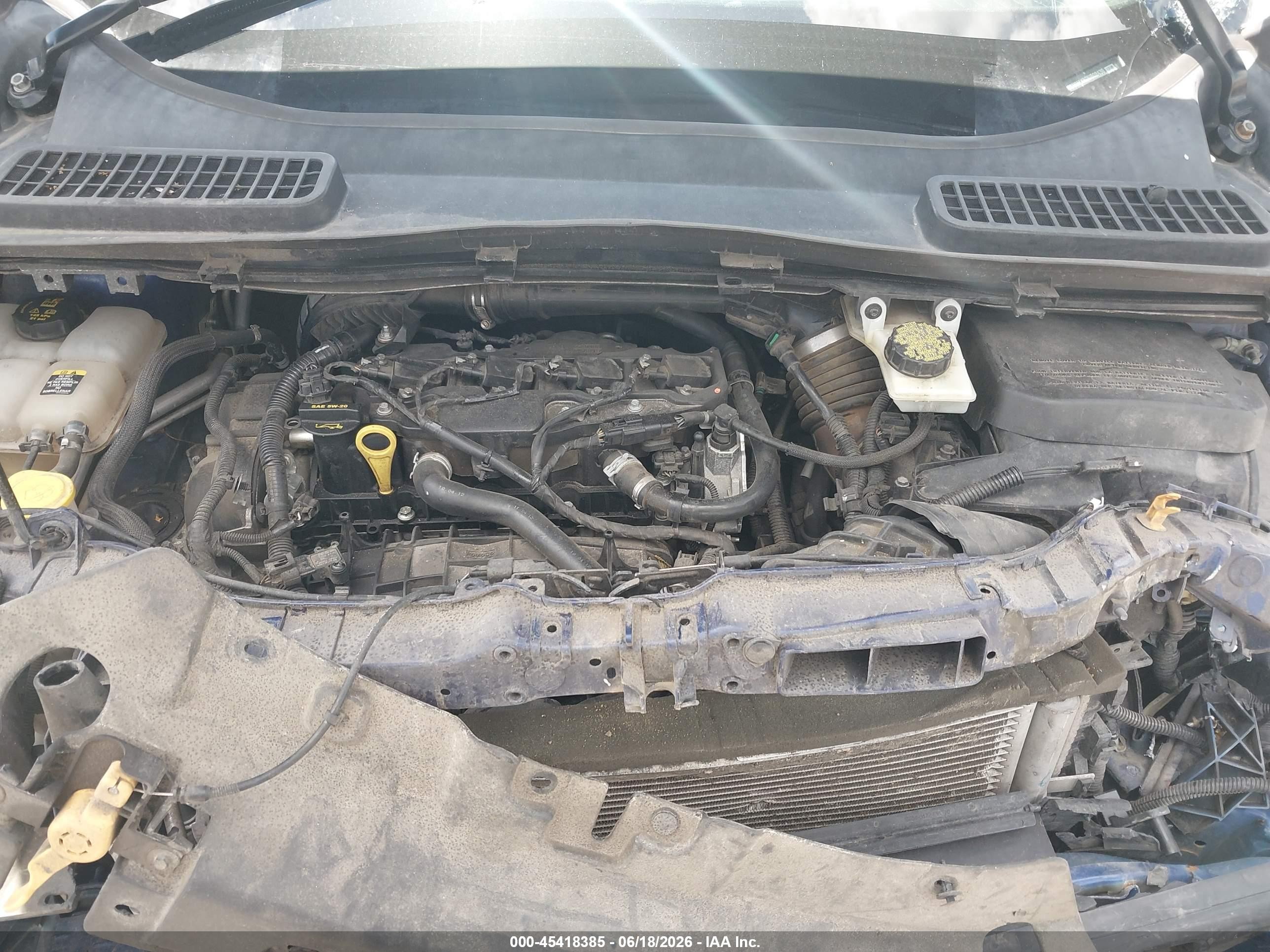 2013 Ford Escape Sel Blue vin: 1FMCU0HX8DUB08430