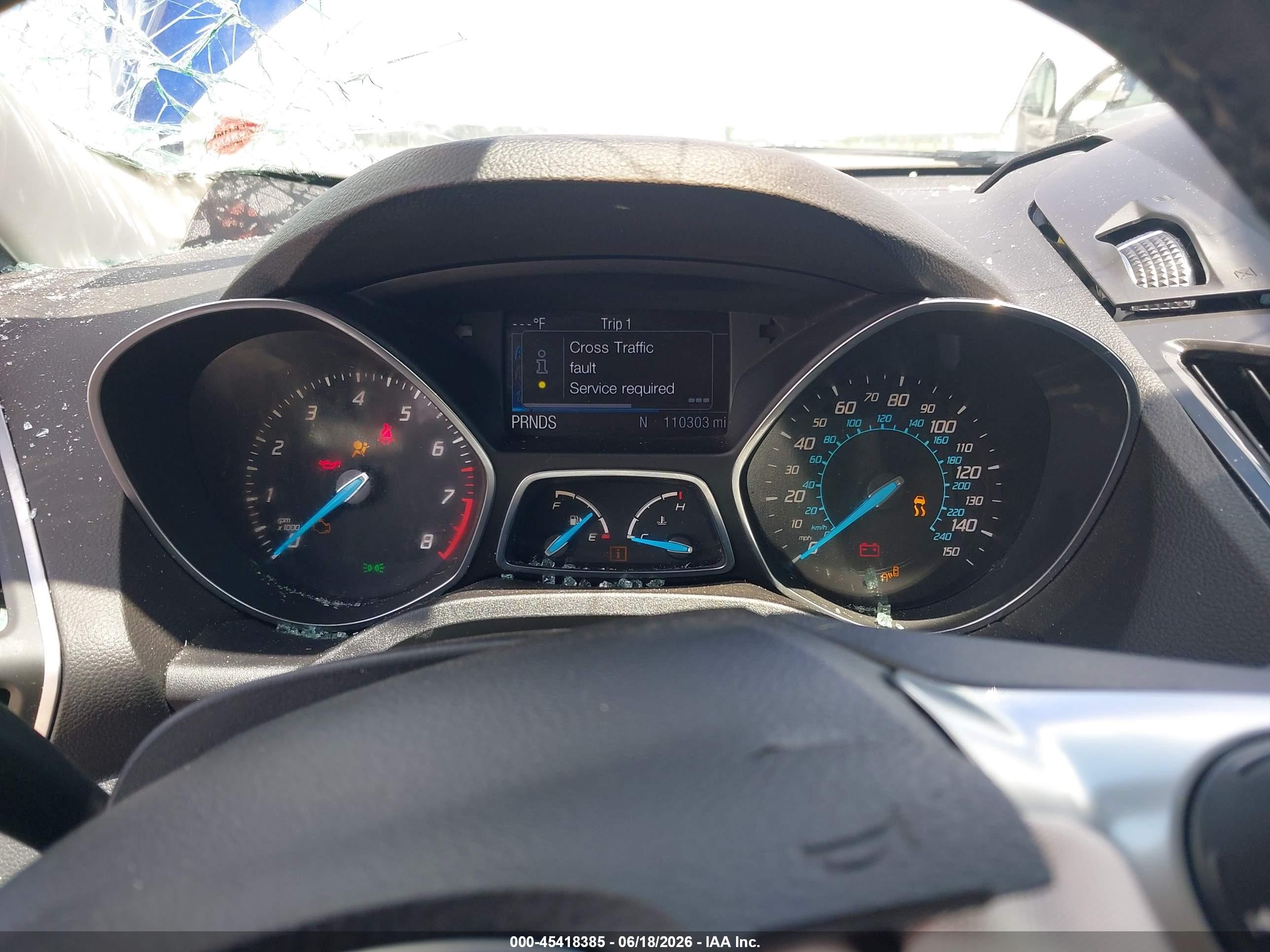 2013 Ford Escape Sel Blue vin: 1FMCU0HX8DUB08430