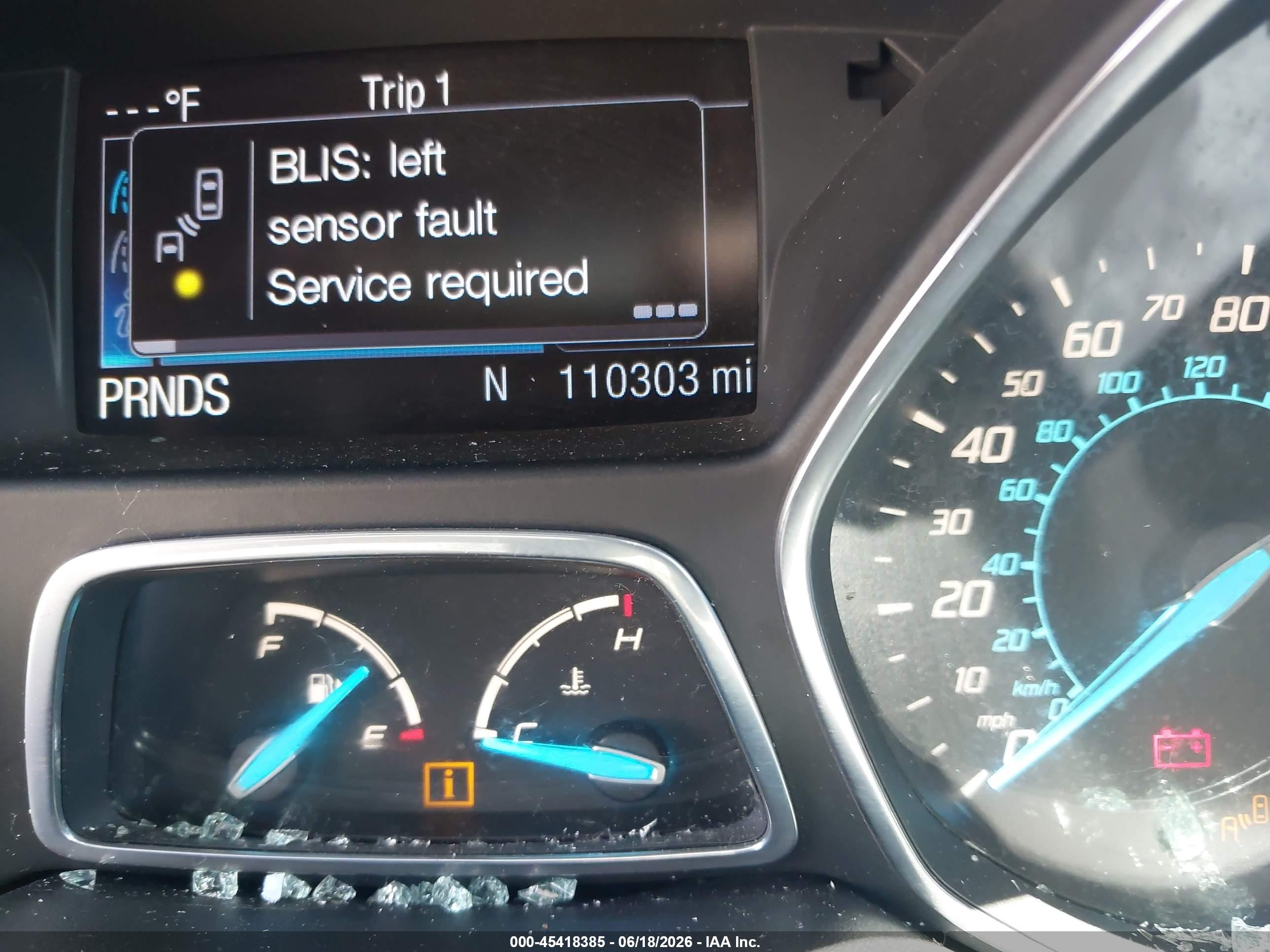 2013 Ford Escape Sel Blue vin: 1FMCU0HX8DUB08430