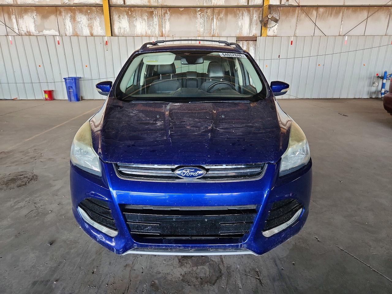 2013 Ford Escape Sel Blue vin: 1FMCU0HX8DUB40357