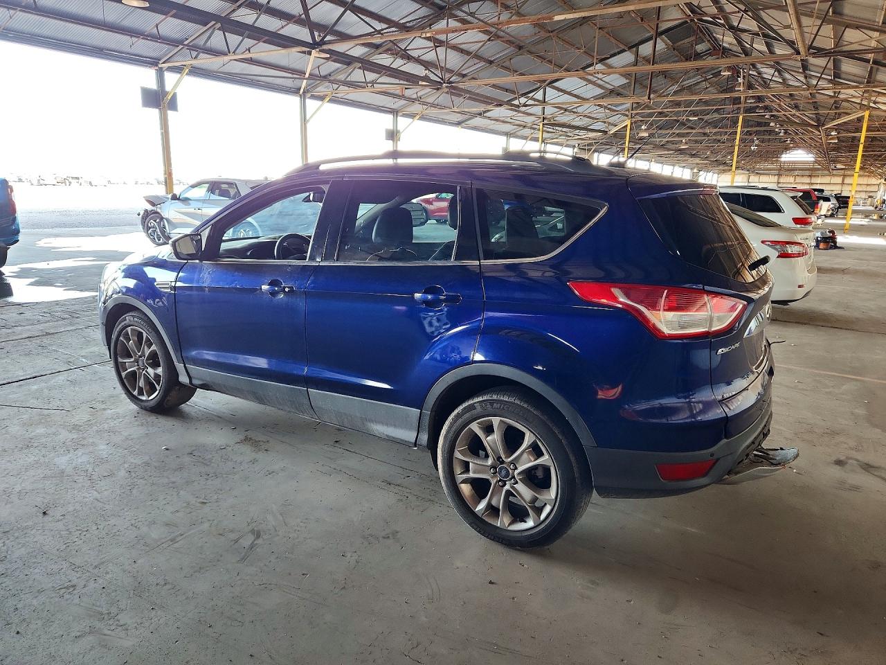 2013 Ford Escape Sel Blue vin: 1FMCU0HX8DUB40357