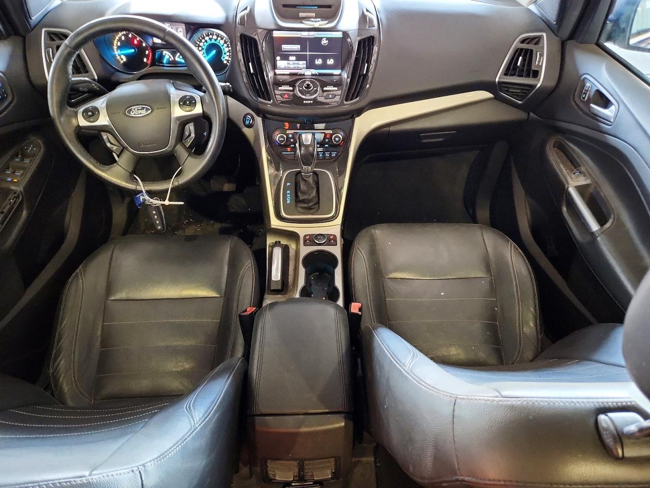 2013 Ford Escape Sel Blue vin: 1FMCU0HX8DUB40357