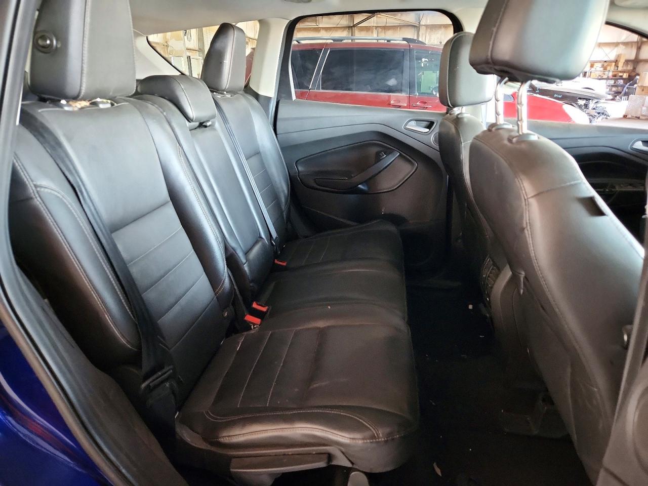2013 Ford Escape Sel Blue vin: 1FMCU0HX8DUB40357