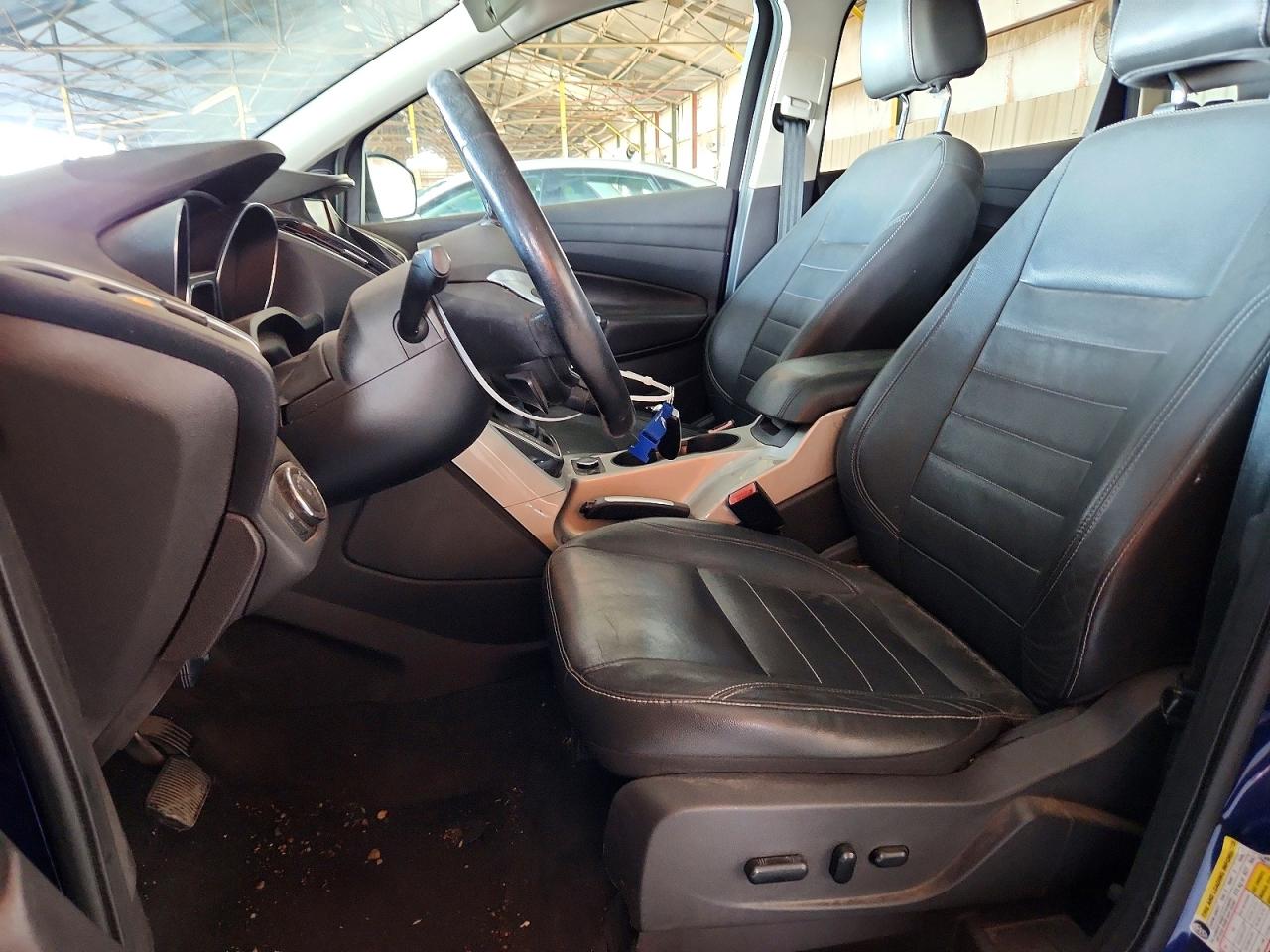 2013 Ford Escape Sel Blue vin: 1FMCU0HX8DUB40357